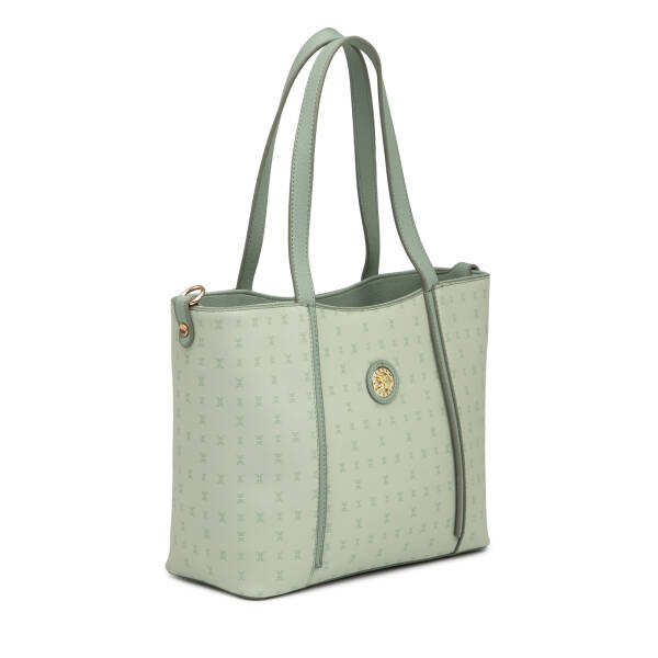 Yeşil Print Kadın Omuz Çantası - S1WPR0000804-U2A - 2