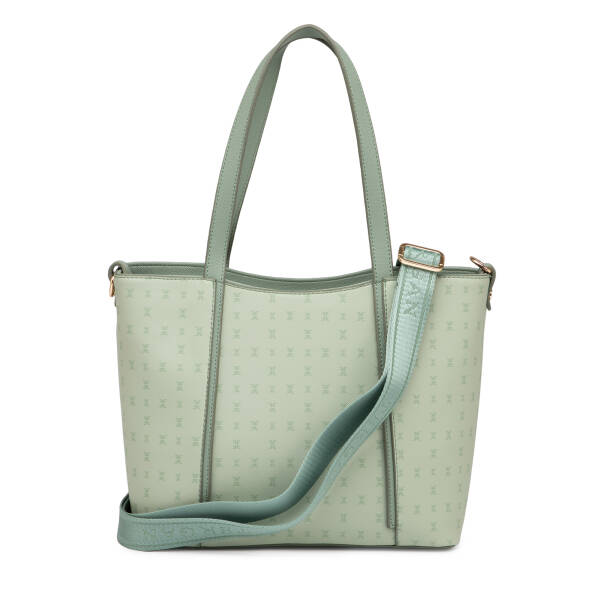 Yeşil Print Kadın Omuz Çantası - S1WPR0000804-U2A - 3