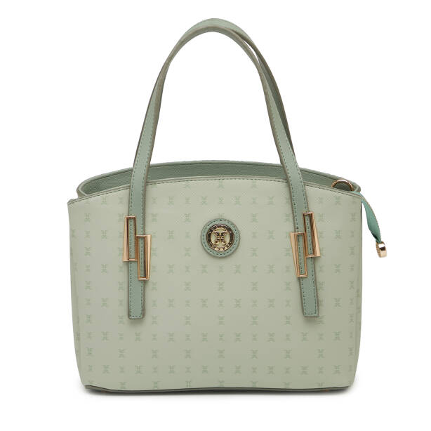 Yeşil Print Kadın Omuz Çantası - S1WPR0000805-U2A 