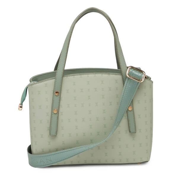 Yeşil Print Kadın Omuz Çantası - S1WPR0000805-U2A - 3