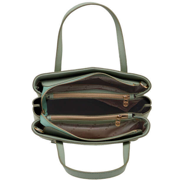 Yeşil Print Kadın Omuz Çantası - S1WPR0000805-U2A - 4