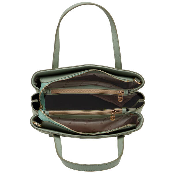 Yeşil Print Kadın Omuz Çantası - S1WPR0000805-U2A - 4