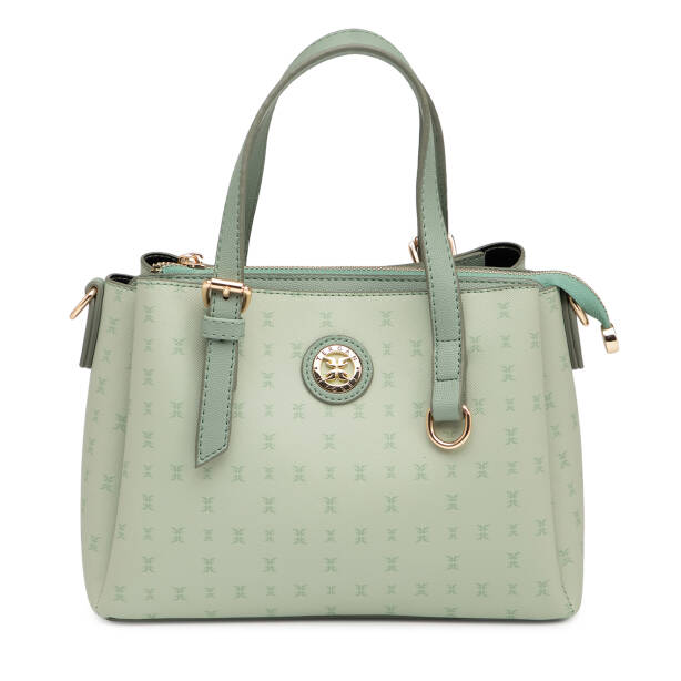 Yeşil Print Kadın Omuz Çantası - S1WPR0000808-U2A 