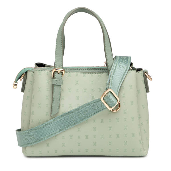 Yeşil Print Kadın Omuz Çantası - S1WPR0000808-U2A - 3