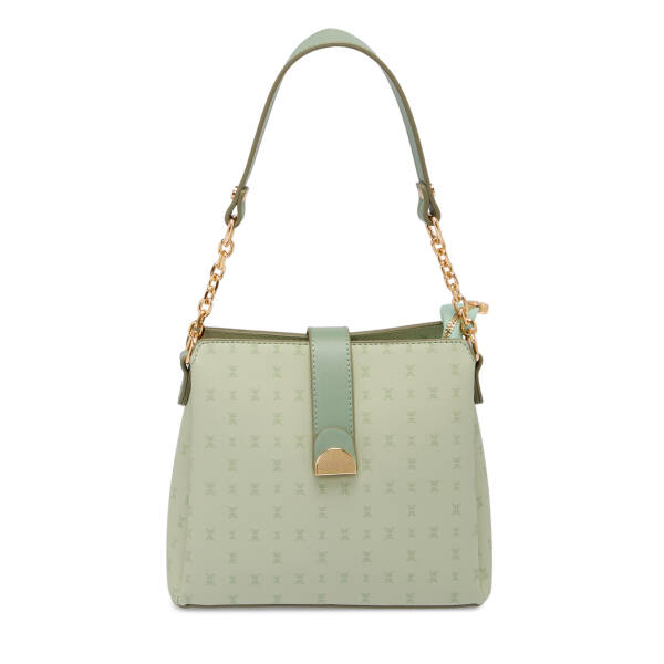 Yeşil Print Kadın Omuz Çantası - S25K1PR09178-U2A - 1