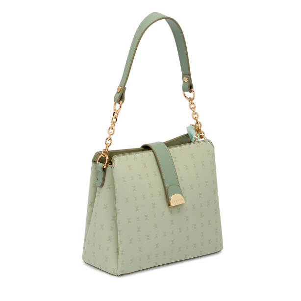 Yeşil Print Kadın Omuz Çantası - S25K1PR09178-U2A - 2