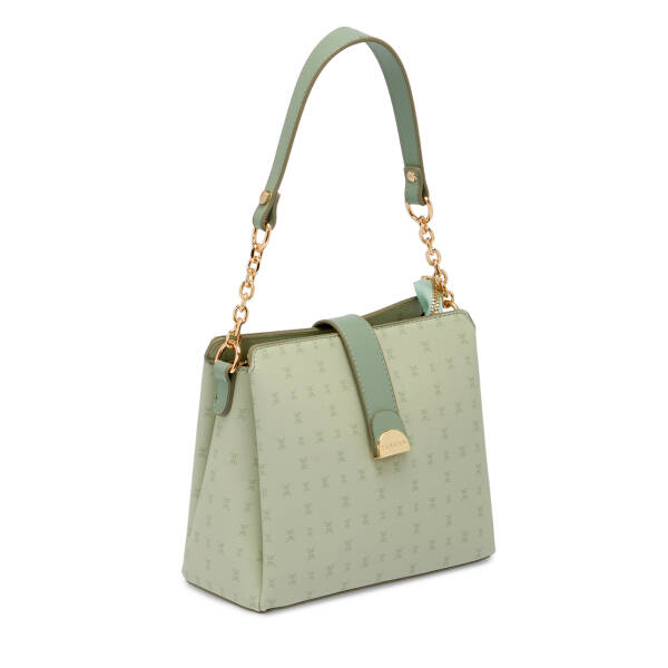 Yeşil Print Kadın Omuz Çantası - S25K1PR09178-U2A - 2