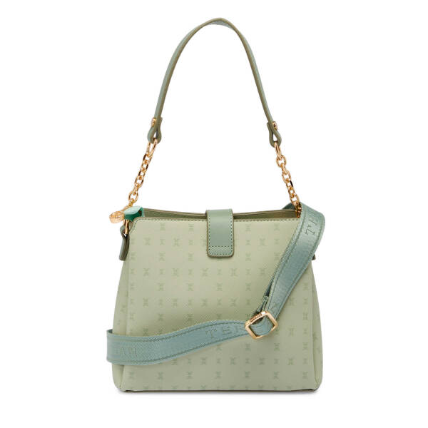 Yeşil Print Kadın Omuz Çantası - S25Y1PR09178-U2A - 3