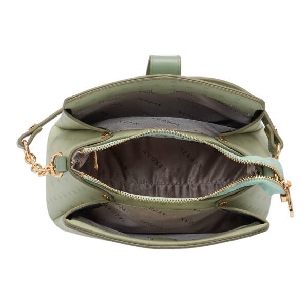 Yeşil Print Kadın Omuz Çantası - S25Y1PR09178-U2A - 4