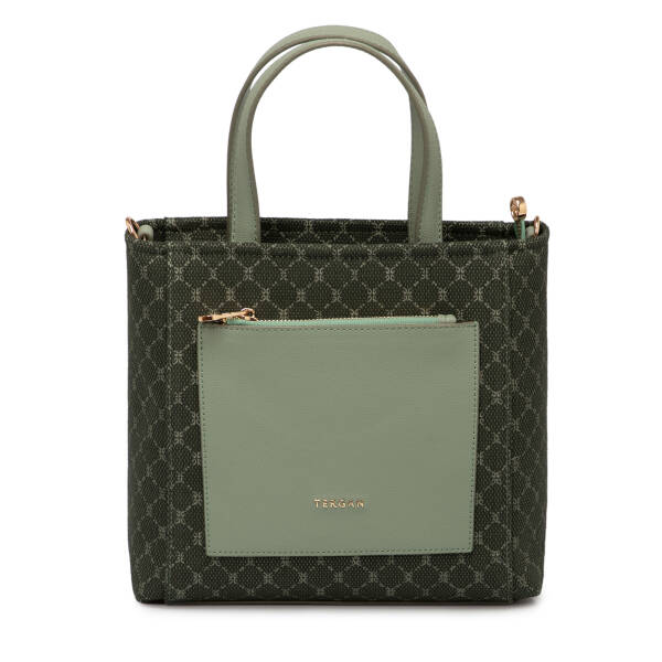 Yeşil Tekstil Kadın Çapraz Askılı Çanta - S25K1TWC0719-T5I - 1