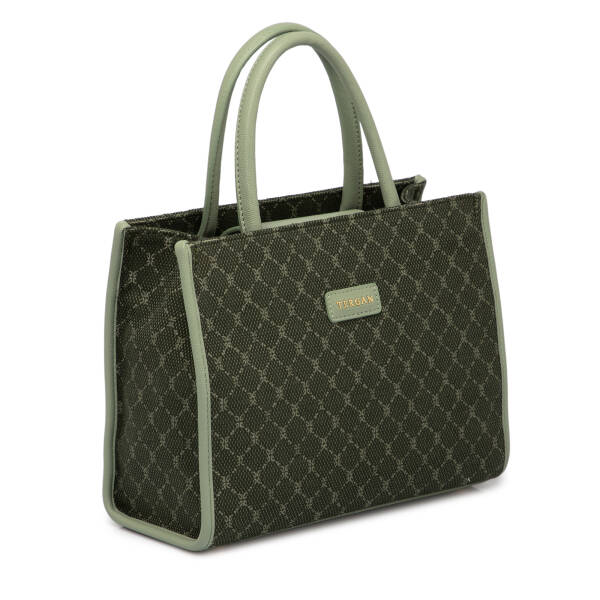 Yeşil Tekstil Kadın El Çantası - S25K1TWC0702-T5I - 2