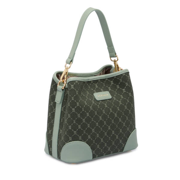 Yeşil Tekstil Kadın Omuz Çantası - S25K1TWC0710-T5I - 2