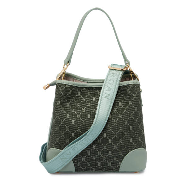 Yeşil Tekstil Kadın Omuz Çantası - S25K1TWC0710-T5I - 3