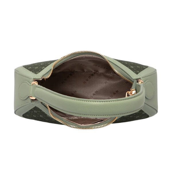 Yeşil Tekstil Kadın Omuz Çantası - S25K1TWC0721-T5I - 4