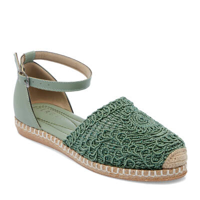 Yeşil Tekstil Kadın Sandalet - K25Y1SN67862-Q6Z 