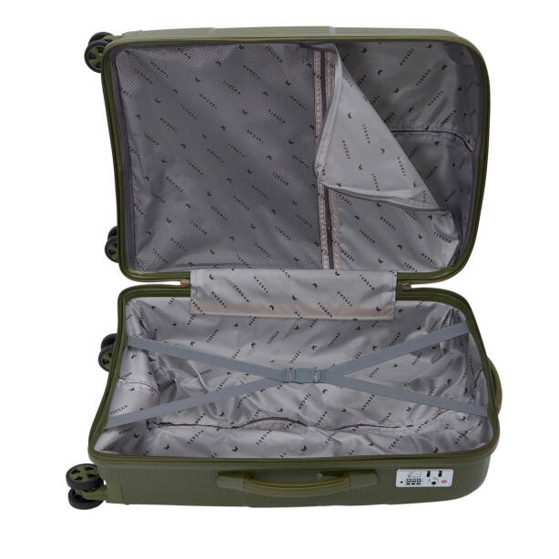 Yeşil Unisex Büyük Boy Valiz - S1SC00047828-E90 - 5