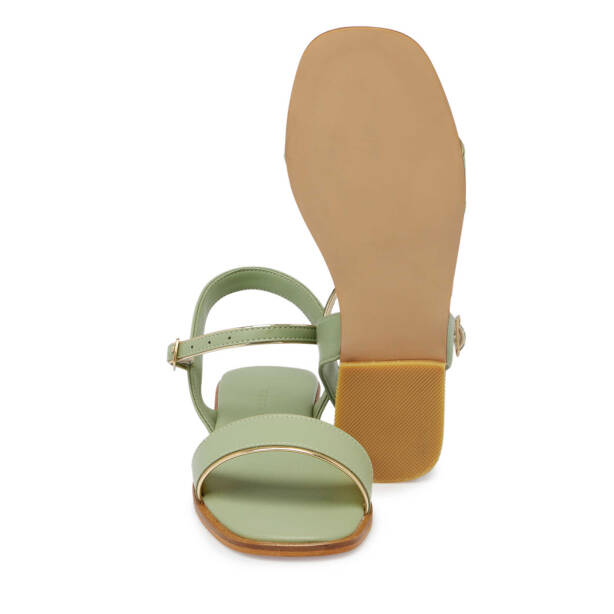 Yeşil Vegan Kadın Sandalet - K24Y1SN67091-T3T - 4