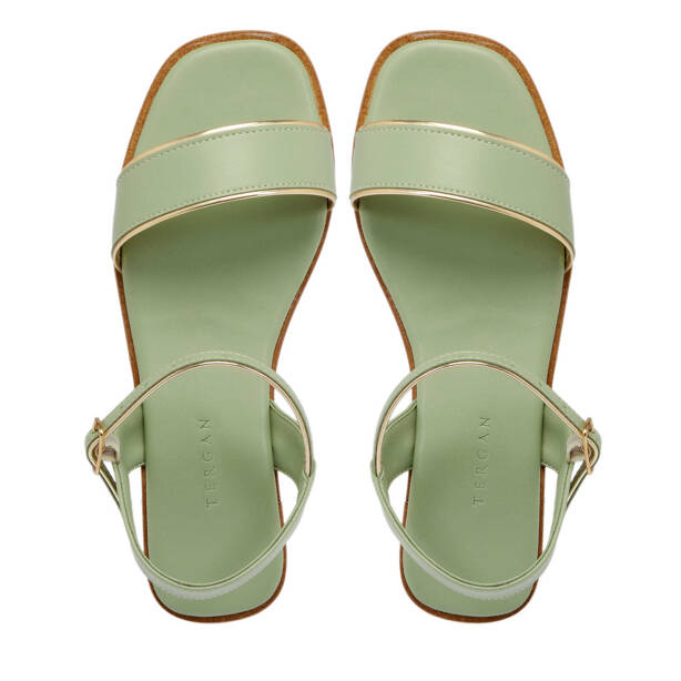 Yeşil Vegan Kadın Sandalet - K24Y1SN67091-T3T - 5