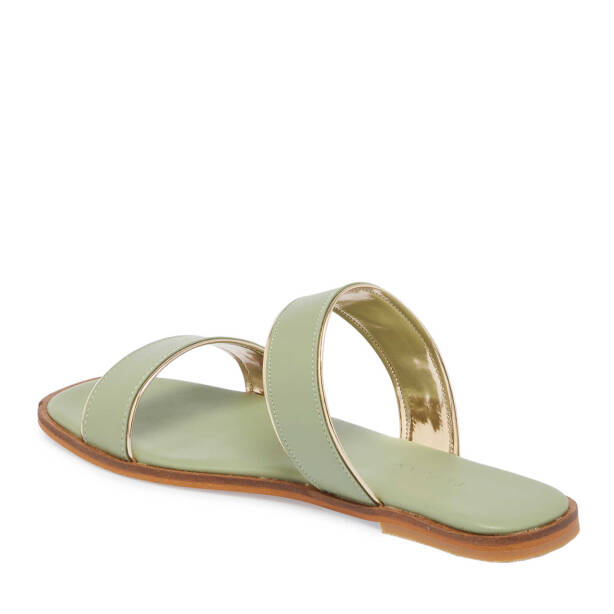 Yeşil Vegan Kadın Terlik - K24Y1TR67090-T3T - 2