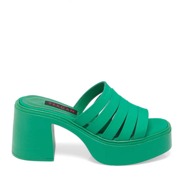 Yeşil Vegan Kadın Terlik - K24Y1TR67423-T3R - 3