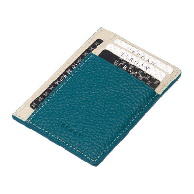 Mavi Deri Unisex Kredi Kartlık - S1KK00001676-V1G 